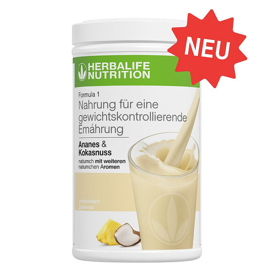 HERBALIFE - Formula 1 Shake 550g ANANAS & KOKOSNUSS