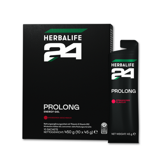 HERBALIFE - Prolong Energy Gel Erdbeere 10 Beutel à 45g